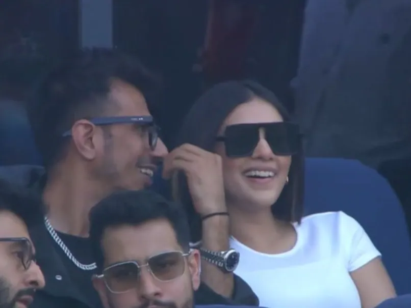 Yuzvendra Chahal Attends India vs New Zealand CT 2025 Final With Mystery Girl