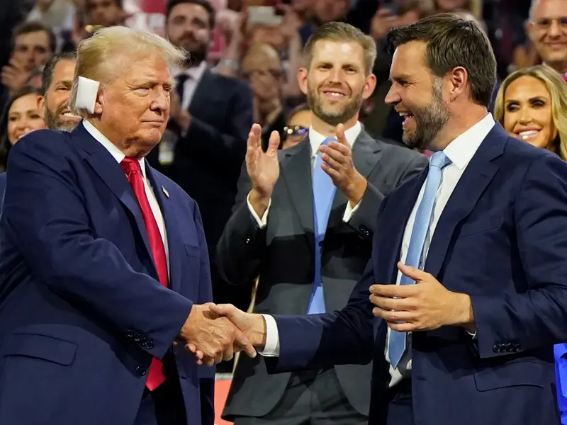 US President Donald Trump and Vice President JD Vance Photograph: (Reuters) Story highlights